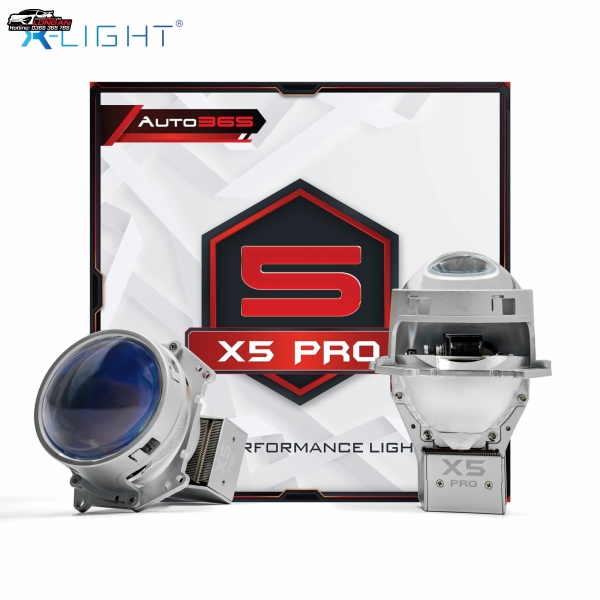Bi Led X-Light X5 Pro | Đèn Bi Led Ô Tô Nhiệt Màu 5000K Cao Cấp