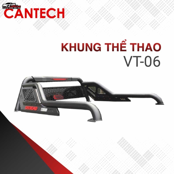 Khung Thể Thao Cantech VT06 | Thanh Thể Thao Raptor 2023