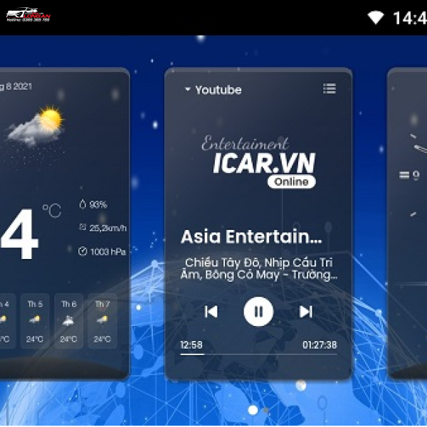 Màn hình android ICAR Elliview U4 premium