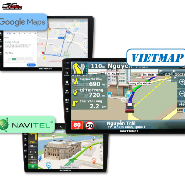 MÀN HÌNH Ô TÔ THÔNG MINH GOTECH GT9