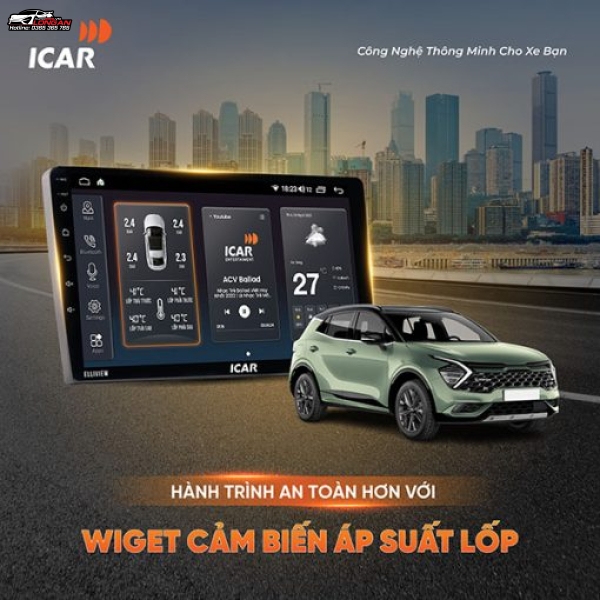 Màn hình android liền cam 360 ICAR Elliview S4 premium