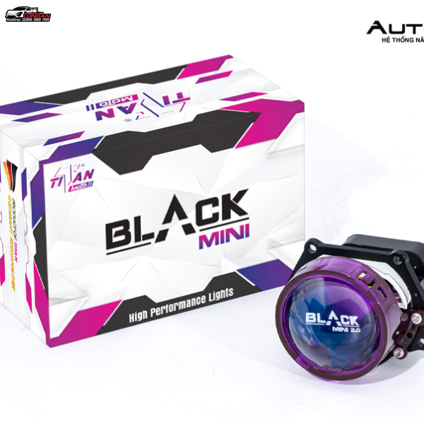 Bi Led Titan Moto Black Mini 2.0 inch | Đèn Bi Led Dành Cho Hệ Moto