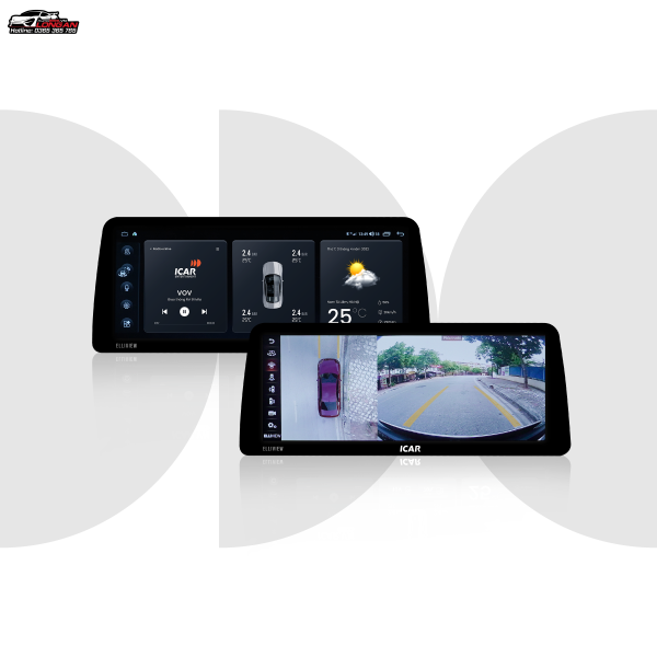 Màn hình android liền cam 360 ICAR Elliview Q4M